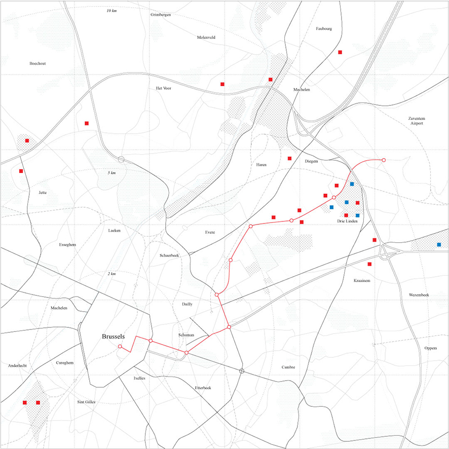 Brussels pilot sites